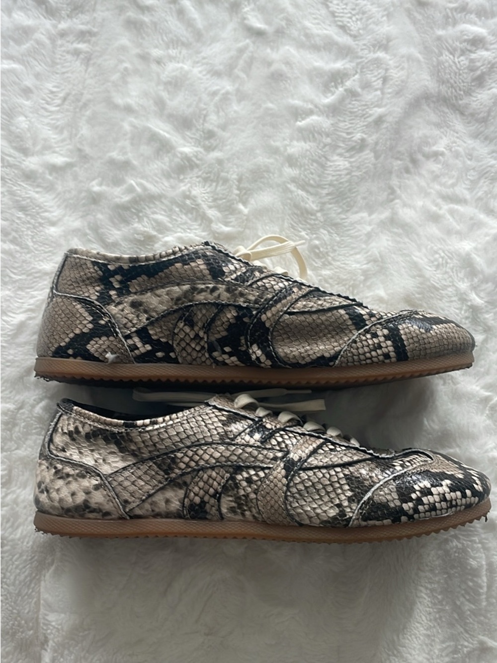 H&M snakeskin sneakers